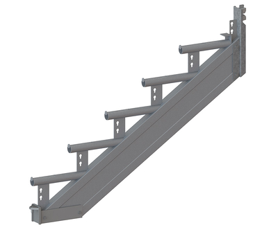 Escalier limon en aluminium Tobler AG