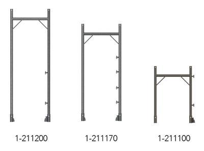 Cadre d'échafaudage en tube d'acier galvanisé 70 cm Tobler AG