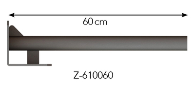 Console de garde-corps de toit plat à visser Tobler SA
